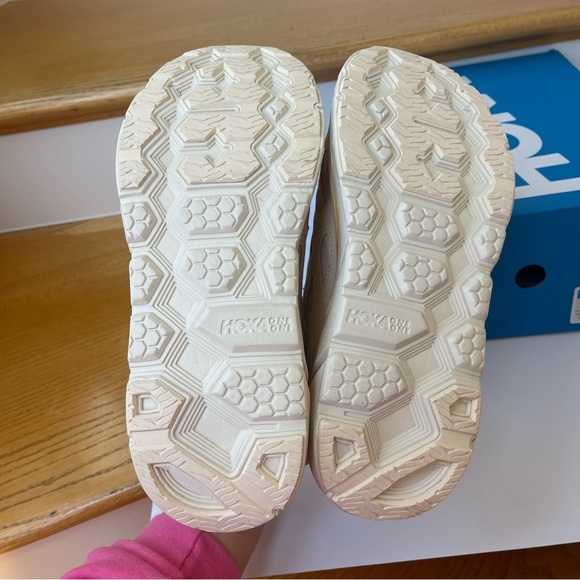 NWT Clifton L Suede Unisex NEW Leather Athletic Shoes tan shortbread beige gold - Picture 6 of 11